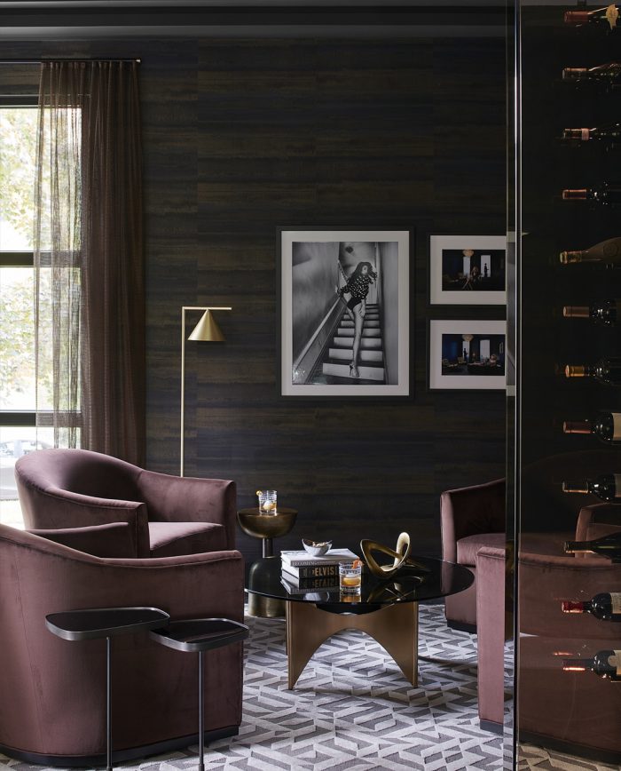 Sleek Lounge - Alison Knapp Interior Design